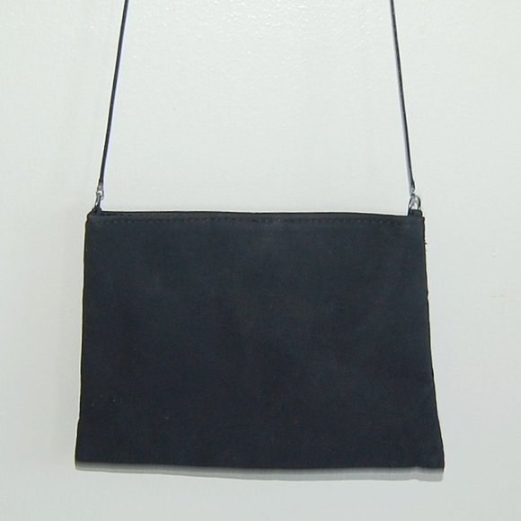 GUERLAIN Black fabric luxury CROSS BODY BAG - Picture 6 of 6